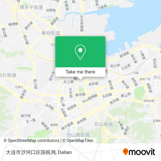 大连市沙河口区国税局 map