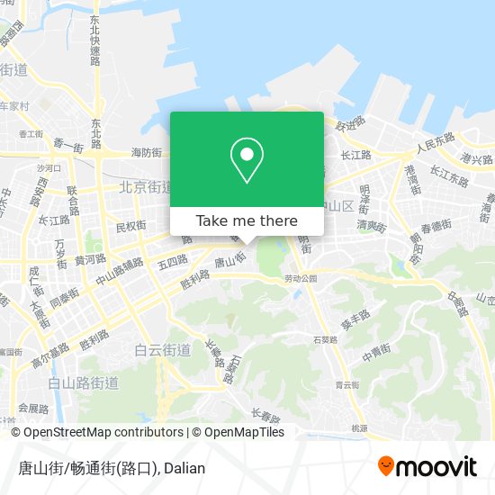 唐山街/畅通街(路口) map