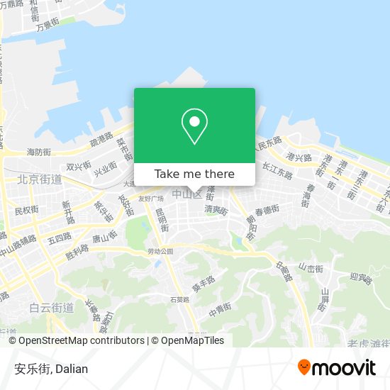 安乐街 map