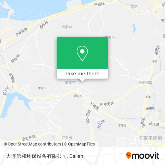 大连第和环保设备有限公司 map