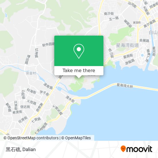 黑石礁 map
