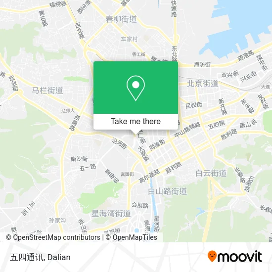 五四通讯 map