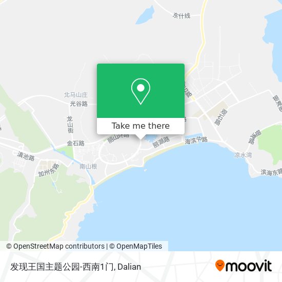发现王国主题公园-西南1门 map