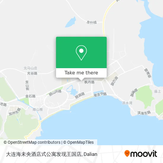 大连海未央酒店式公寓发现王国店 map