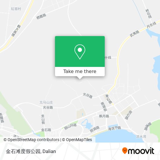 金石滩度假公园 map