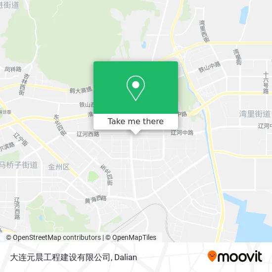 大连元晨工程建设有限公司 map