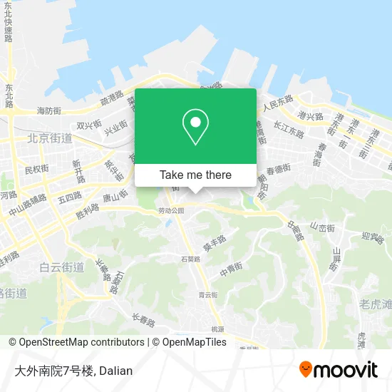 大外南院7号楼 map