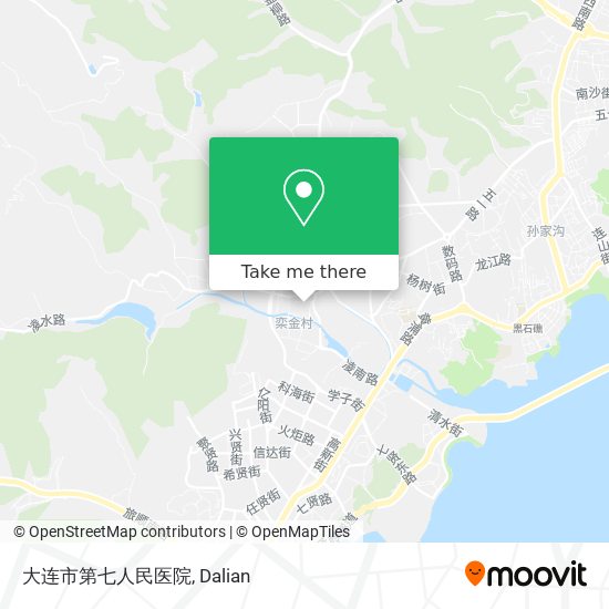 大连市第七人民医院 map
