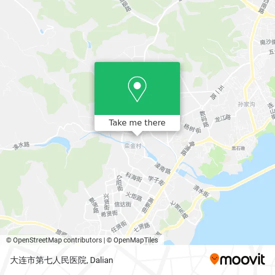 大连市第七人民医院 map