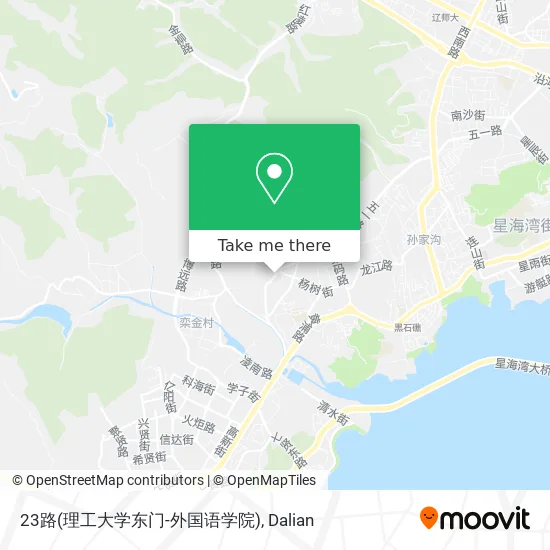 23路(理工大学东门-外国语学院) map