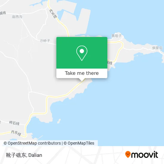 靴子礁东 map