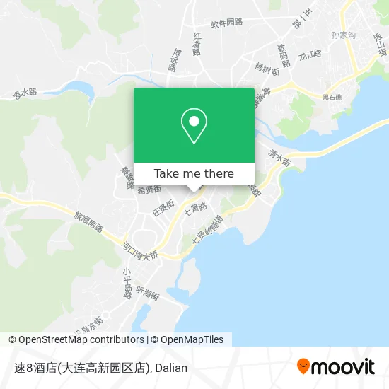 速8酒店(大连高新园区店) map