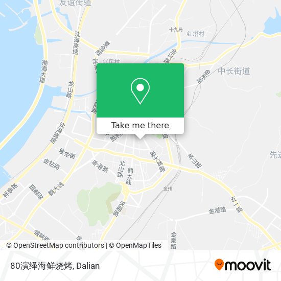 80演绎海鲜烧烤 map