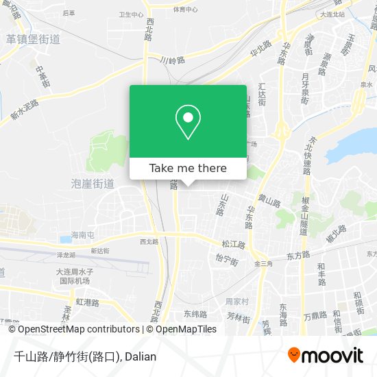 千山路/静竹街(路口) map