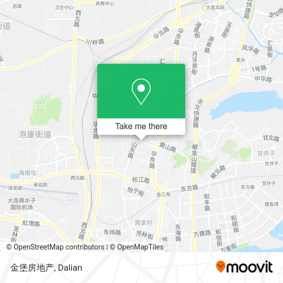 金堡房地产 map