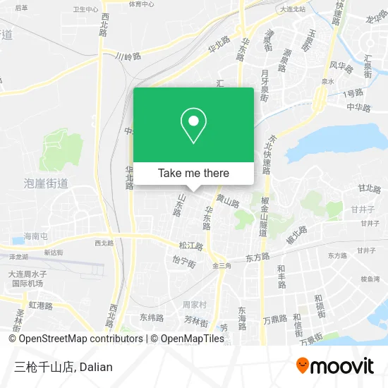 三枪千山店 map