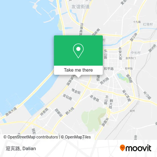 迎宾路 map