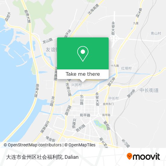 大连市金州区社会福利院 map