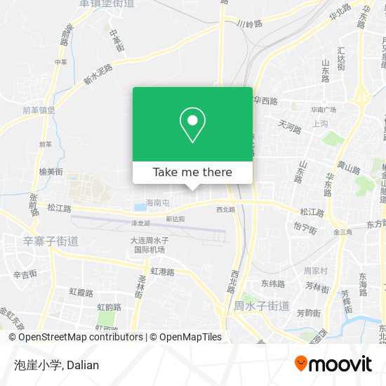 泡崖小学 map