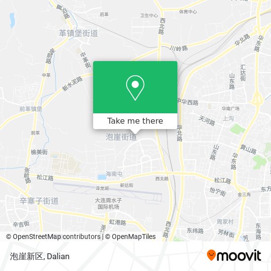 泡崖新区 map