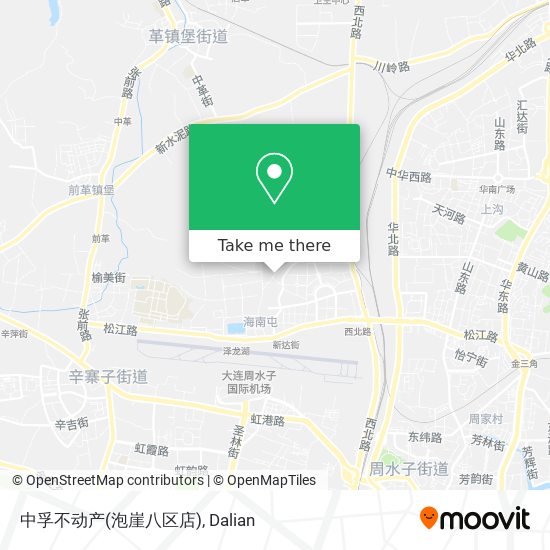 中孚不动产(泡崖八区店) map