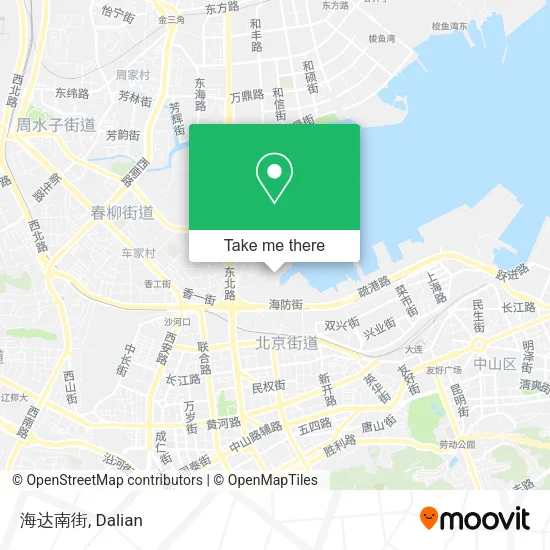 海达南街 map