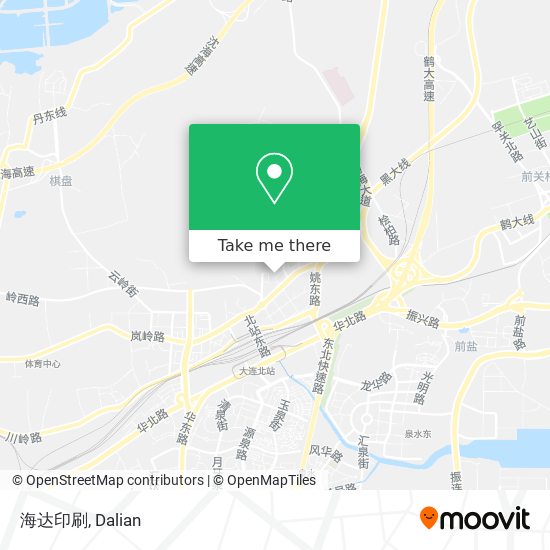 海达印刷 map