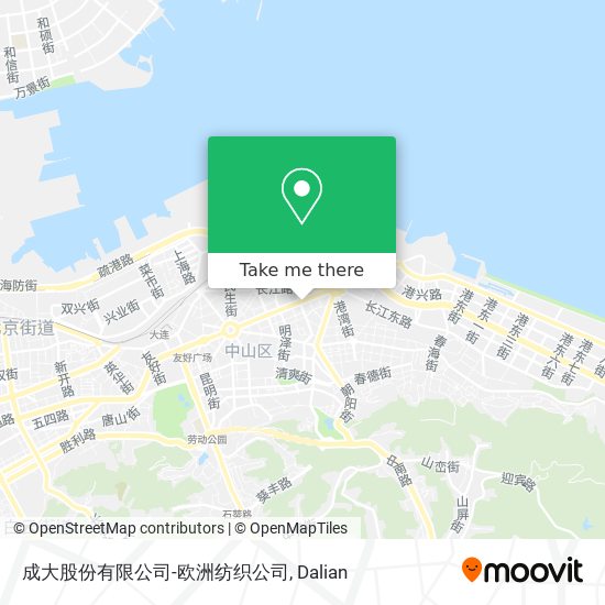 成大股份有限公司-欧洲纺织公司 map