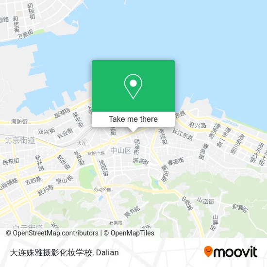 大连姝雅摄影化妆学校 map