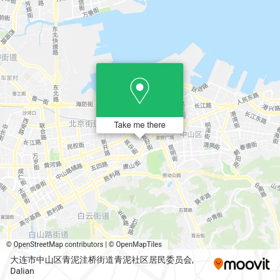 大连市中山区青泥洼桥街道青泥社区居民委员会 map