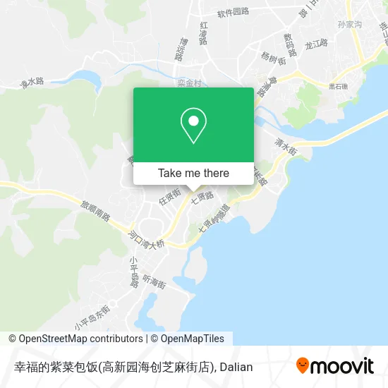 幸福的紫菜包饭(高新园海创芝麻街店) map