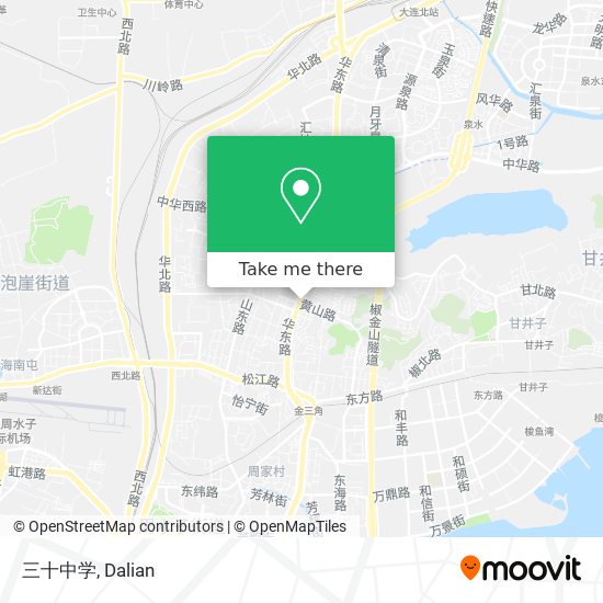 三十中学 map