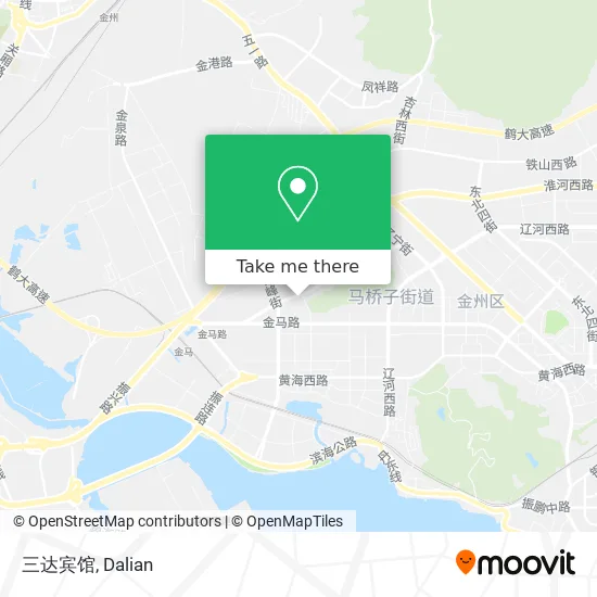 三达宾馆 map