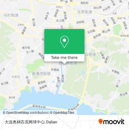 大连奥林匹克网球中心 map
