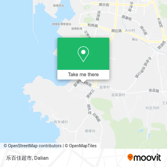 乐百佳超市 map