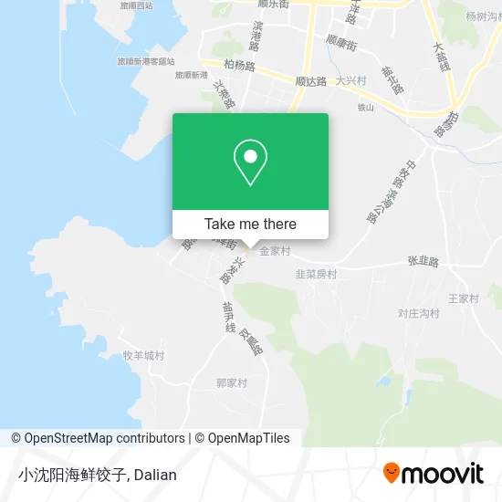 小沈阳海鲜饺子 map