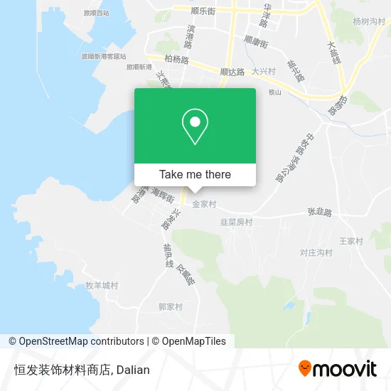 恒发装饰材料商店 map