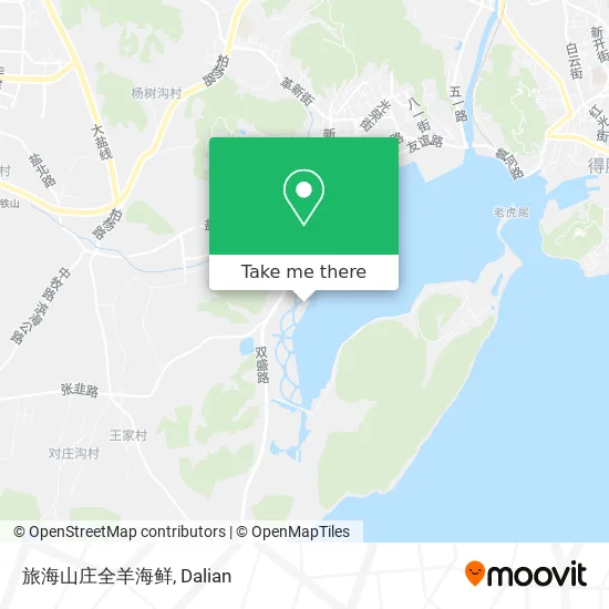 旅海山庄全羊海鲜 map
