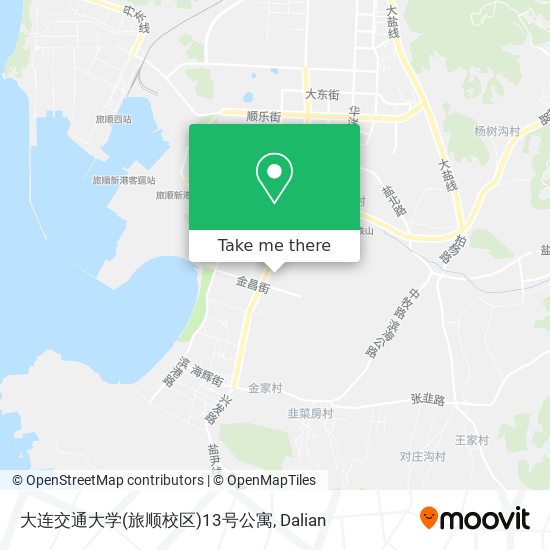 大连交通大学(旅顺校区)13号公寓 map