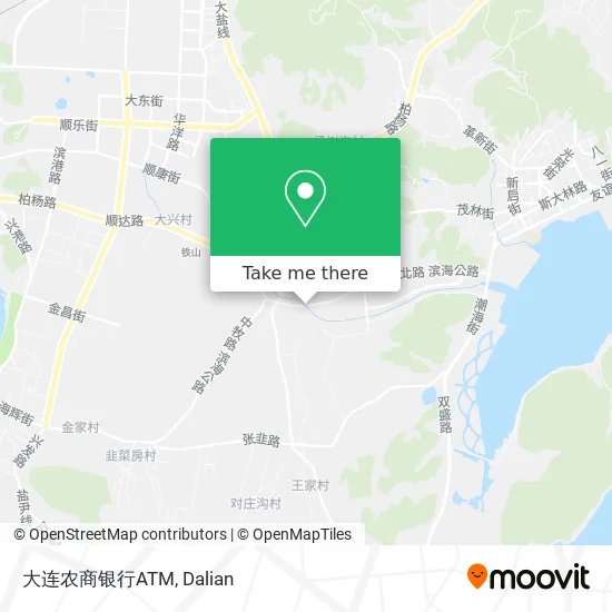 大连农商银行ATM map