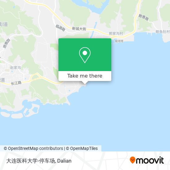 大连医科大学-停车场 map