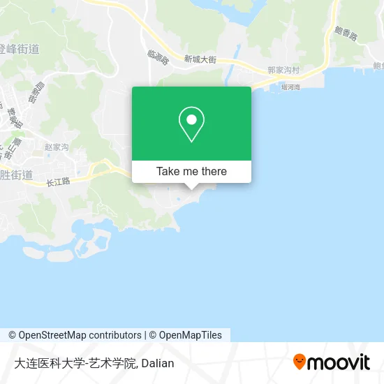 大连医科大学-艺术学院 map