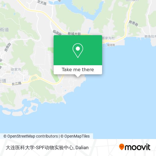 大连医科大学-SPF动物实验中心 map