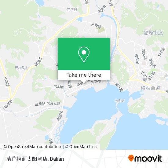 清香拉面太阳沟店 map