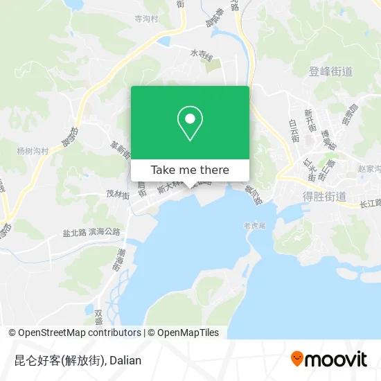 昆仑好客(解放街) map