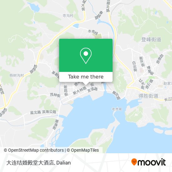 大连结婚殿堂大酒店 map