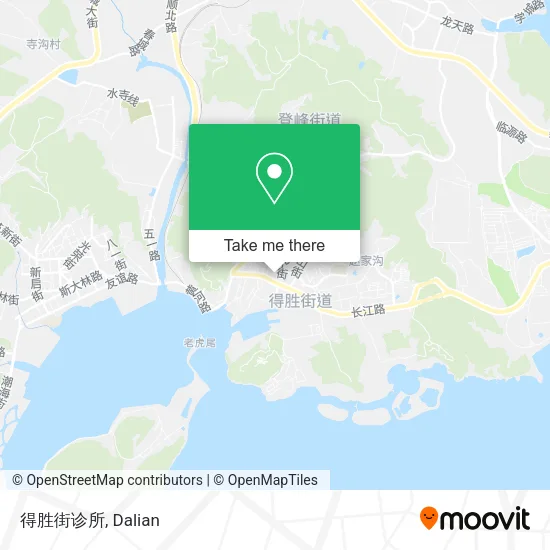 得胜街诊所 map