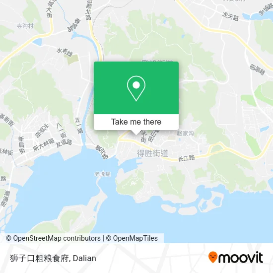 狮子口粗粮食府 map