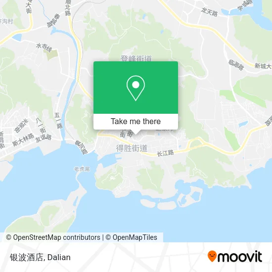 银波酒店 map