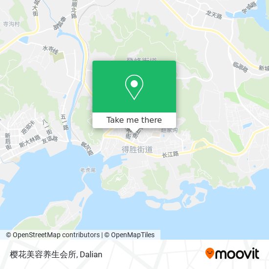 樱花美容养生会所 map